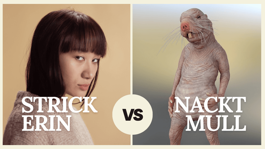 Der ultimative Persönlichkeitstest: Strickerin oder Nacktmull?
