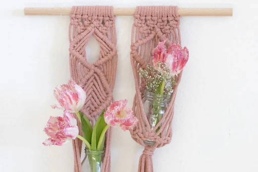 Makramee Blumenampel DIY