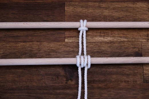 Makramee Knotenkunde – Der Rippenknoten