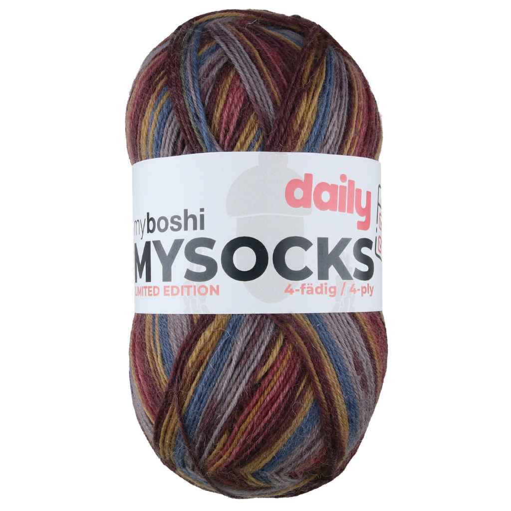 myboshi mysocks Daily, Farbe W75002 2 – Schurwolle und Synthetik bei Lieblingsgarn