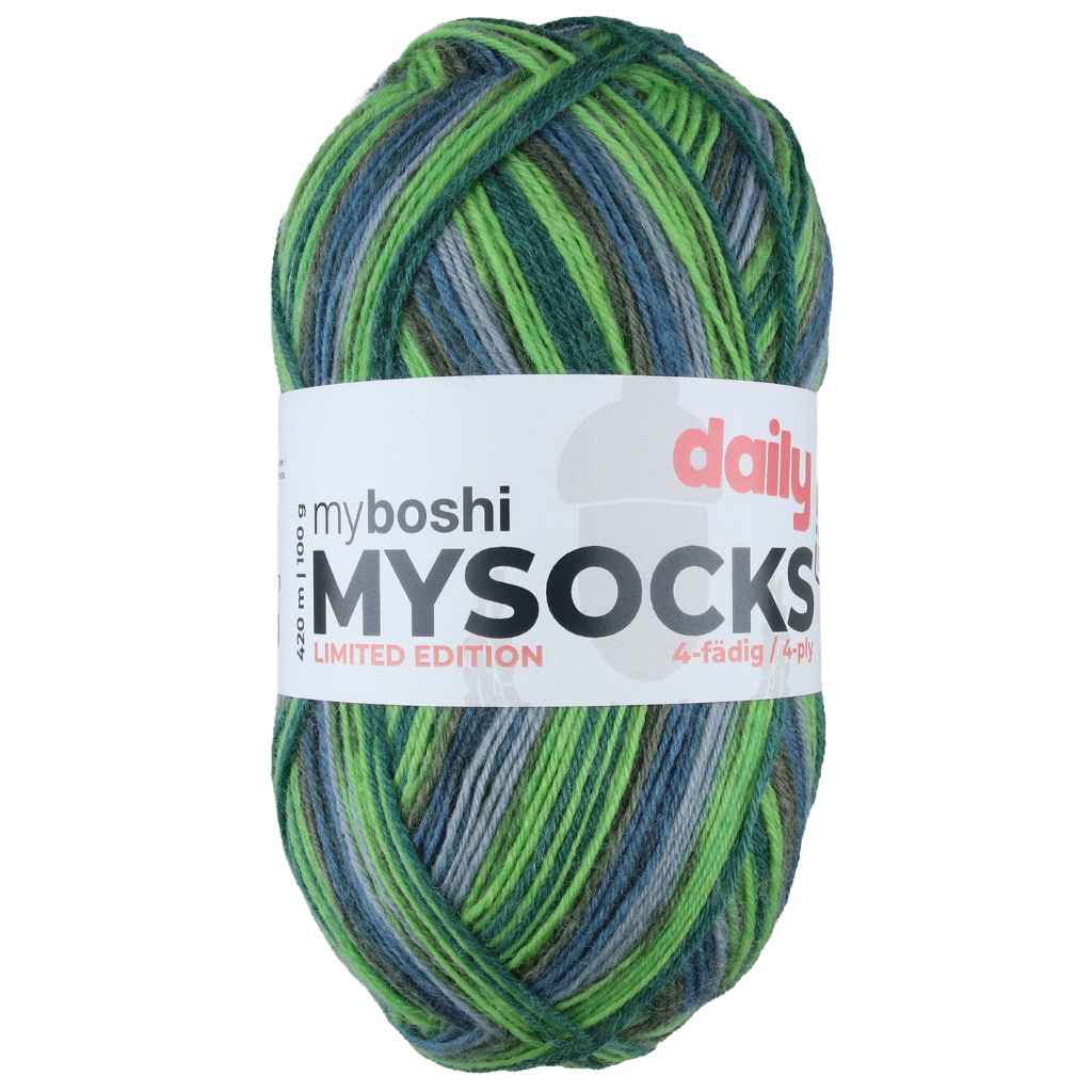 myboshi mysocks Daily, Farbe W75003 3 – Schurwolle und Synthetik bei Lieblingsgarn