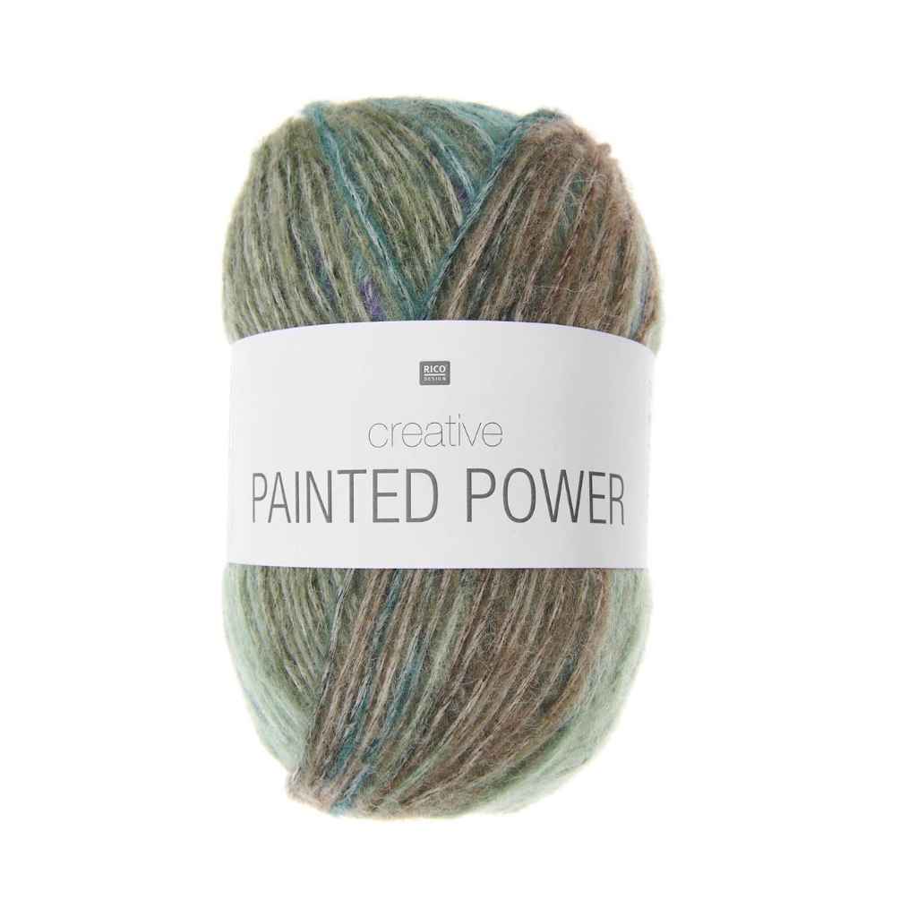 Rico Design Creative Painted Power, Farbe 6 aqua – Synthetik bei Lieblingsgarn
