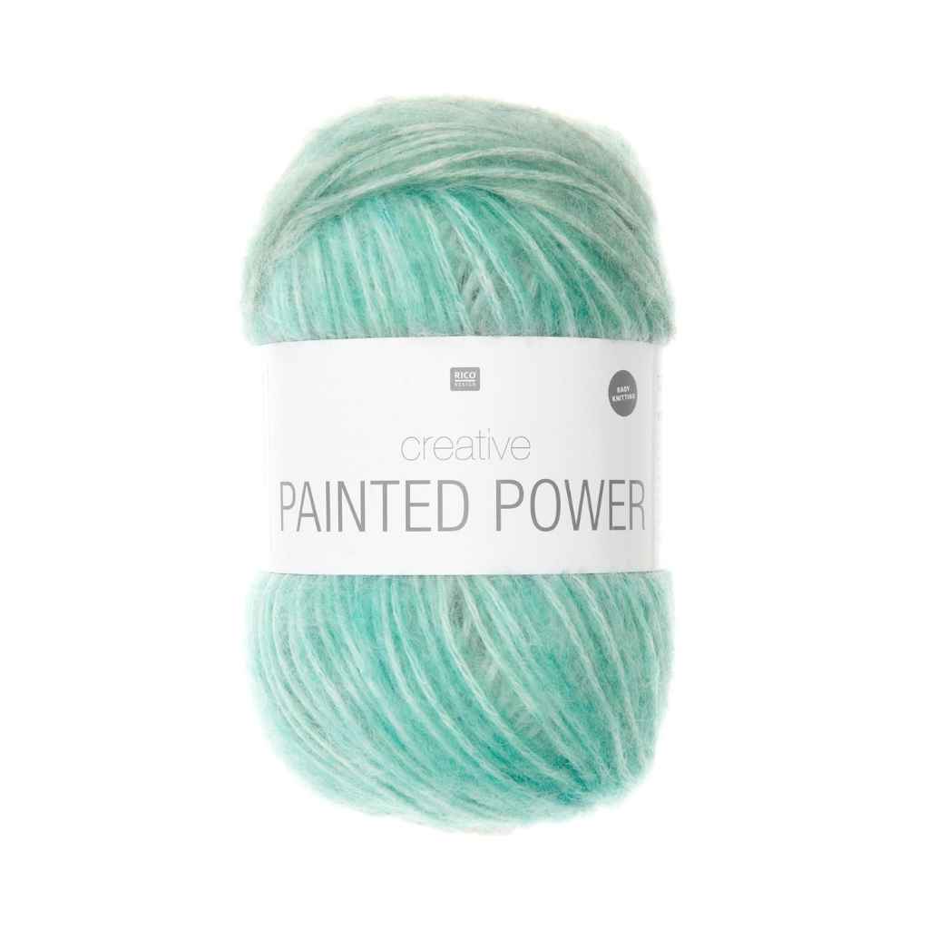 Rico Design Creative Painted Power, Farbe 011 Sea – Synthetik bei Lieblingsgarn