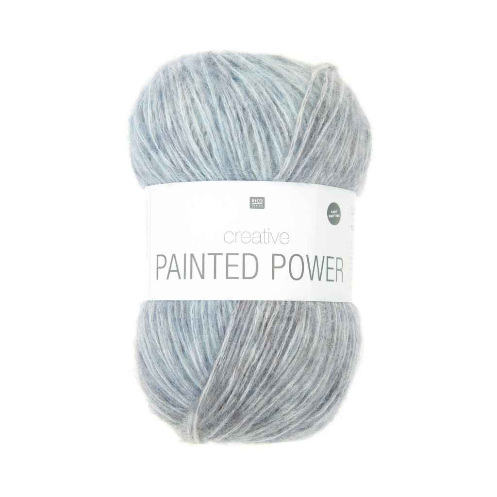 Rico Design Creative Painted Power, Farbe 014 Bay Blues – Synthetik bei Lieblingsgarn