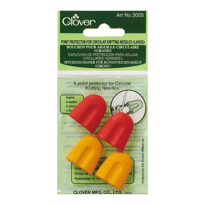 Clover Maschenstopper, Farbe rot/orange bei Lieblingsgarn