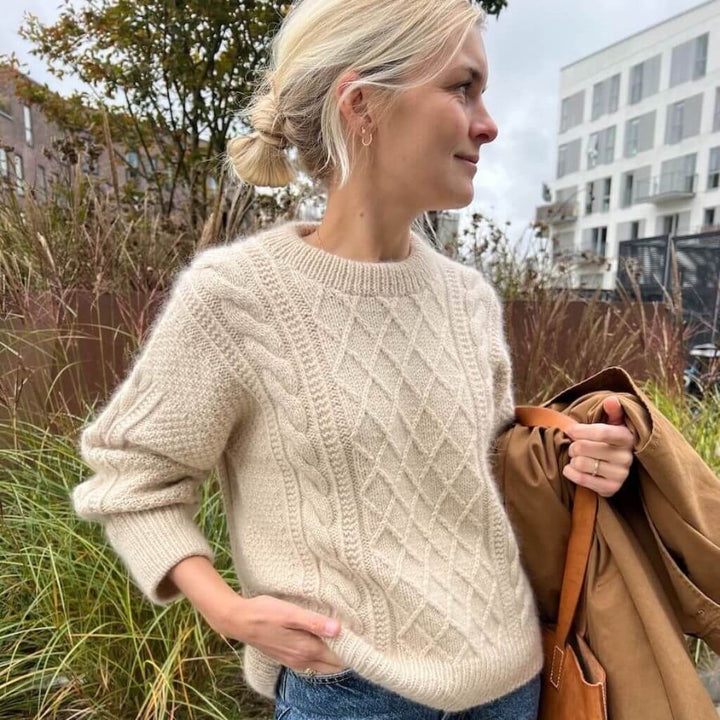 PetiteKnit Pattern Pullover Moby Sweater Strickanleitung - PetiteKnit (Heft) bei bei bei bei Lieblingsgarn