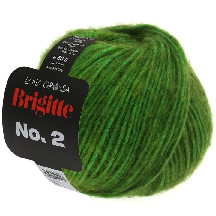Lana Grossa 1 - Grün Lana Grossa Brigitte No. 2 50 g Lieblingsgarn