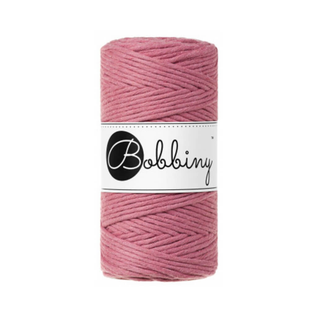 Bobbiny Makramee Garn 3mm, Farbe Blossom – Baumwolle bei Lieblingsgarn