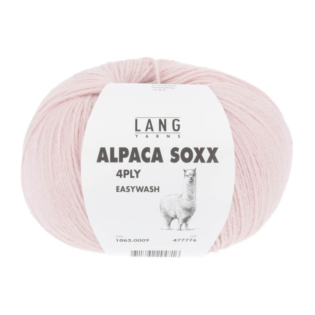 Lang Yarns 1062.0009 - Rosa Lang Yarns Alpaca Soxx 4-fach - 100g Lieblingsgarn