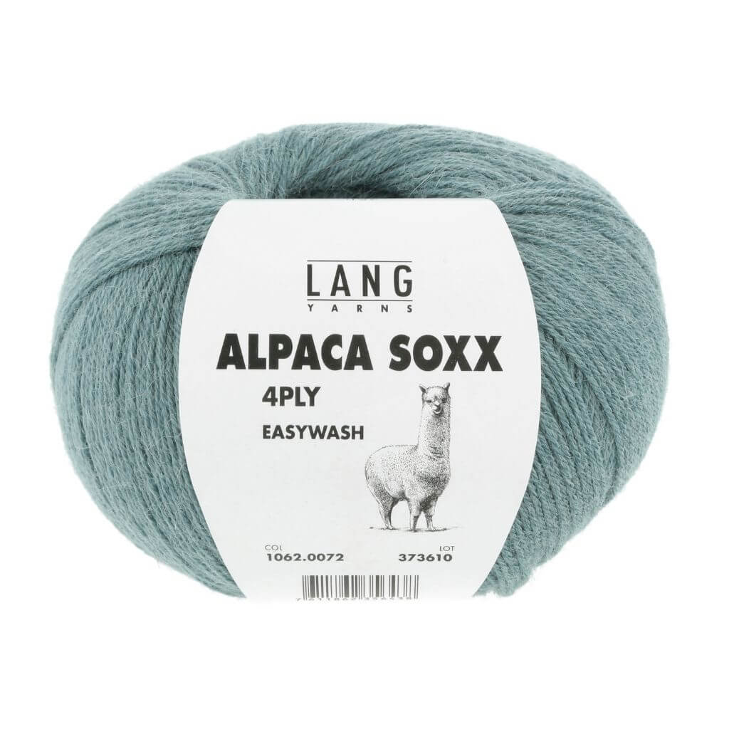 Lang Yarns 072 - Mint Dunkel Lang Yarns Alpaca Soxx 4-fach - 100g Lieblingsgarn