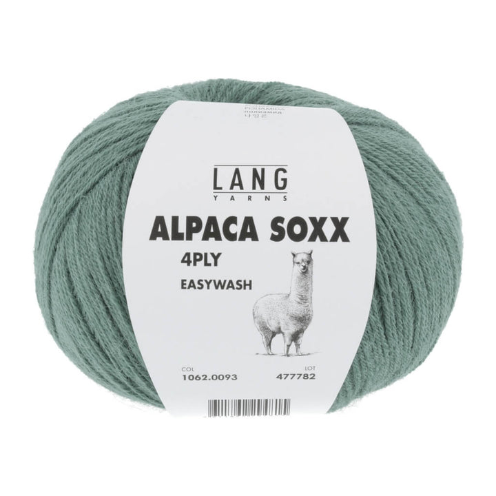 Lang Yarns 1062.0093 - Efeu Lang Yarns Alpaca Soxx 4-fach - 100g Lieblingsgarn