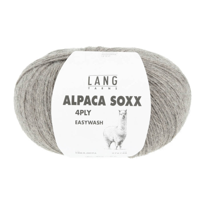 Lang Yarns 1062.0096 - Hellbraun Mélange Lang Yarns Alpaca Soxx 4-fach - 100g Lieblingsgarn