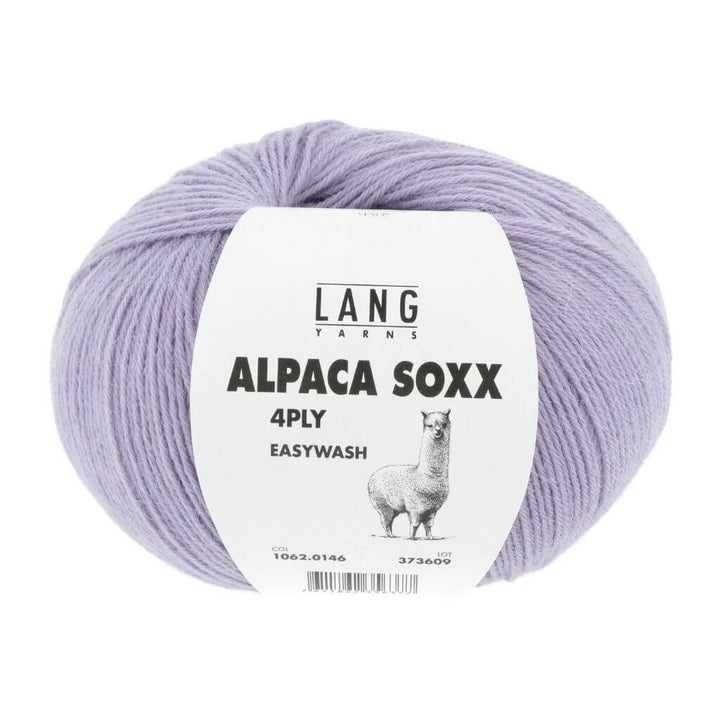 Lang Yarns 146 - Lila Hell Lang Yarns Alpaca Soxx 4-fach - 100g Lieblingsgarn