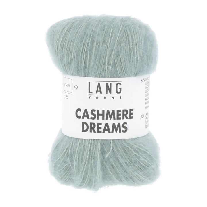 Lang Yarns Cashmere Dreams, Farbe Pastellgrün – Kaschmir und Seide bei Lieblingsgarn