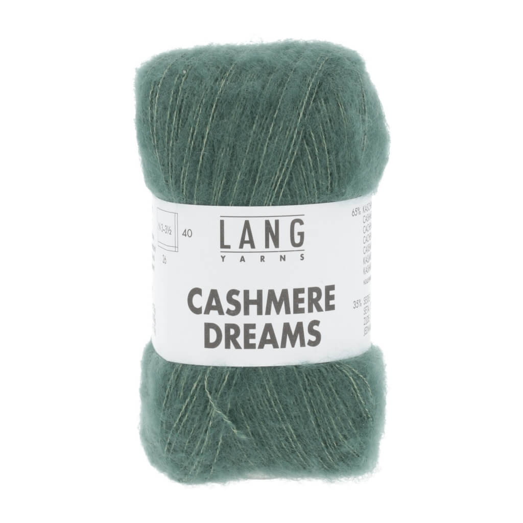 Lang Yarns Cashmere Dreams, Farbe Salbei – Kaschmir und Seide bei Lieblingsgarn