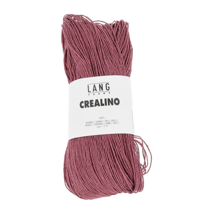 Lang Yarns Crealino, Farbe 1089.0062 Weinrot – Leinen bei Lieblingsgarn