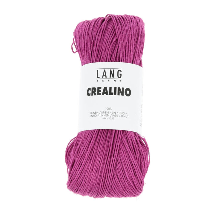 Lang Yarns Crealino, Farbe 65 Fuchsia – Leinen bei Lieblingsgarn
