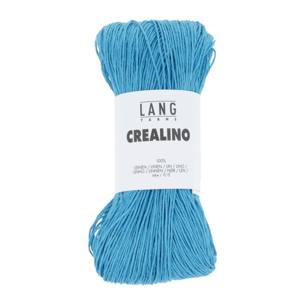 Lang Yarns Crealino, Farbe 079 türkis – Leinen bei Lieblingsgarn