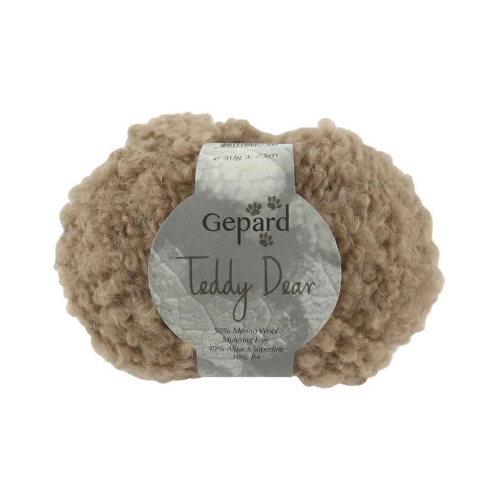 Gepard Teddy Dear, Farbe 108 – Beige – Alpaka und Schurwolle bei Lieblingsgarn