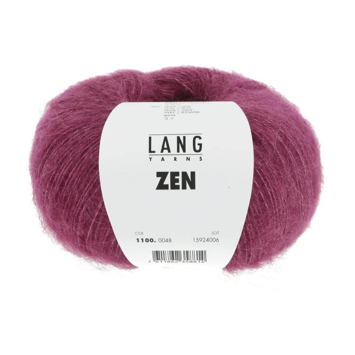 Lang Yarns 048 - Pflaume Lang Yarns Zen Lieblingsgarn