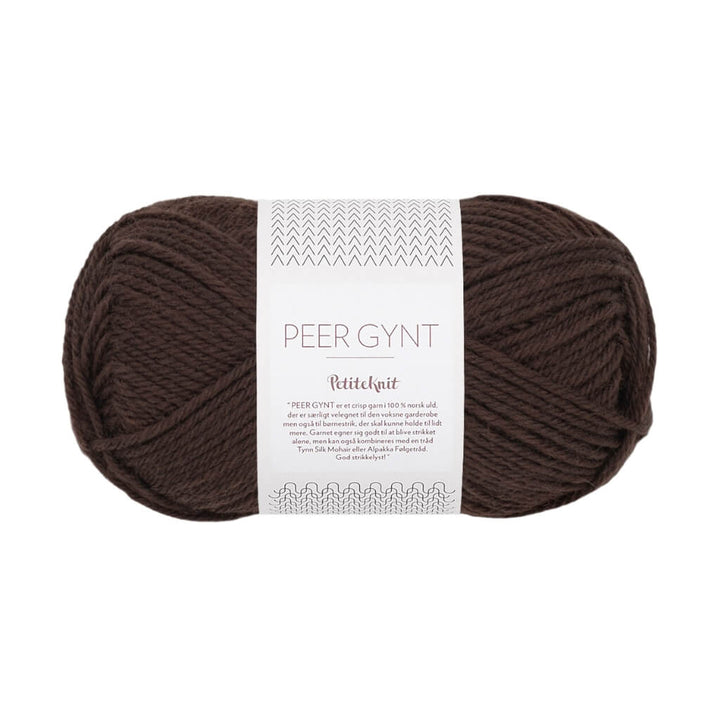 Sandnes Garn Peer Gynt PetiteKnit, Farbe 3091 Cacao Nibs – Schurwolle bei Lieblingsgarn
