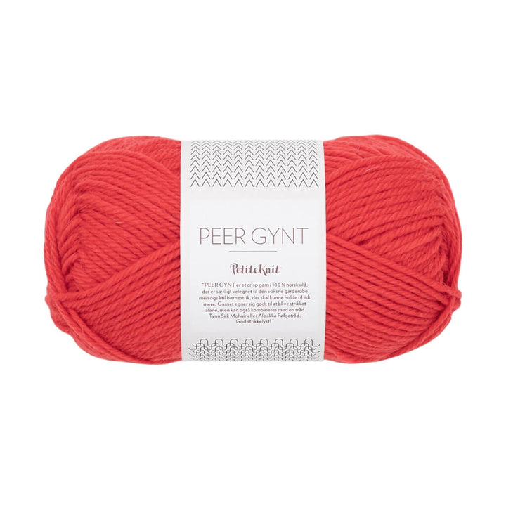 Sandnes Garn Peer Gynt PetiteKnit, Farbe 4008 Poppy – Schurwolle bei Lieblingsgarn