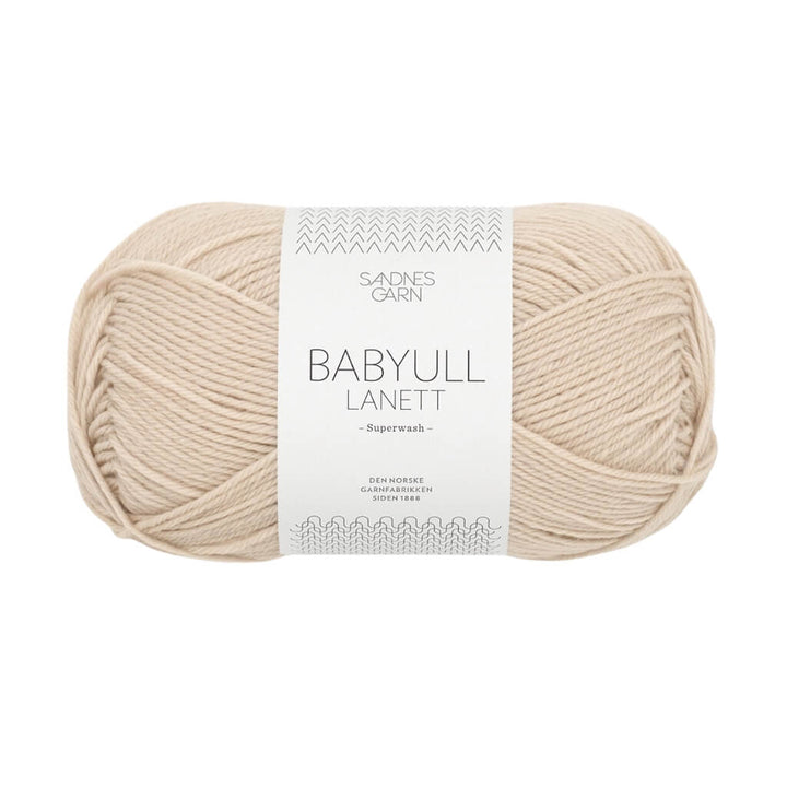 Sandnes Garn Babyull Lanett, Farbe 2321 marsipan – Merino bei Lieblingsgarn