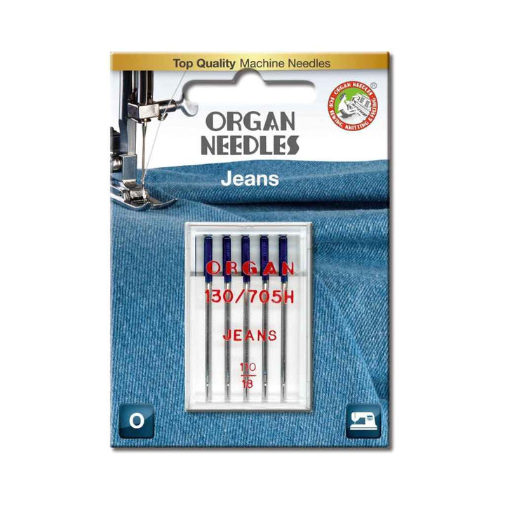 Organ Needles Organ 130/705 H Jeans, Farbe 110 – Metall bei Lieblingsgarn