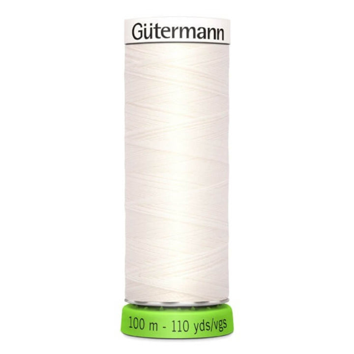 Gütermann Nähfaden Allesnäher rPET 100 m, Farbe 111 – Polyester bei Lieblingsgarn