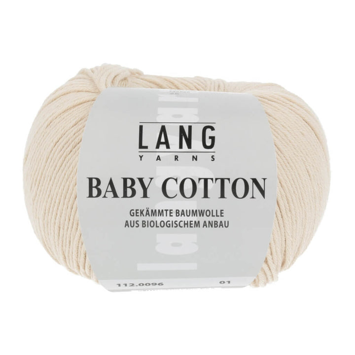 Lang Yarns Baby Cotton 50g, Farbe 112.0096 Sand – Baumwolle bei Lieblingsgarn