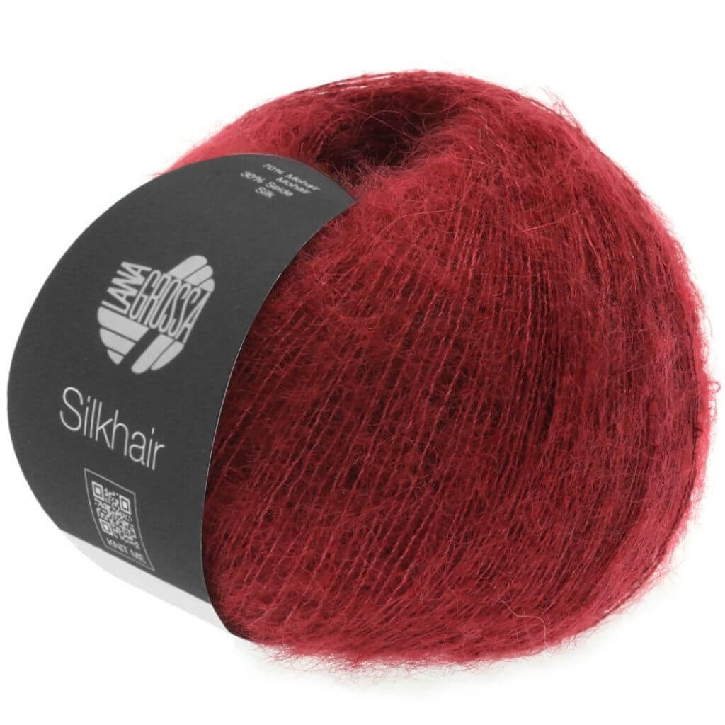 Lana Grossa 113 - Bordeaux Lana Grossa Silkhair Lieblingsgarn
