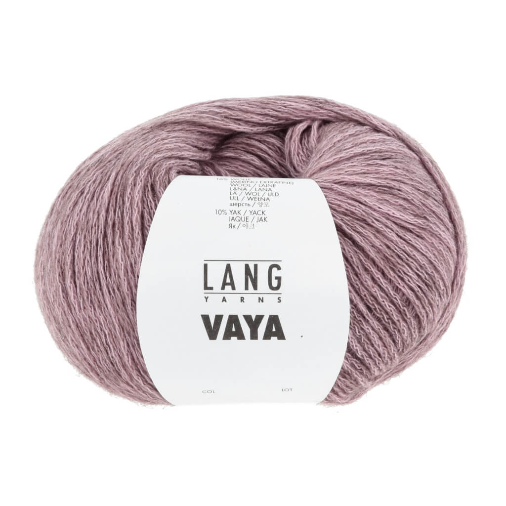 Lang Yarns Vaya, Farbe 19 Rosa – Baumwolle, Merino und Yak bei Lieblingsgarn