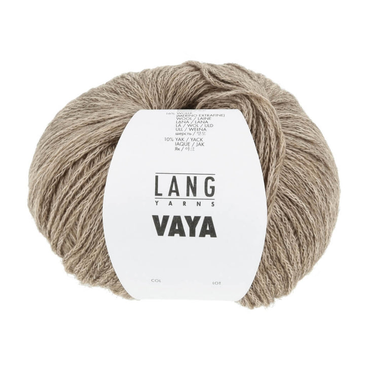 Lang Yarns Vaya, Farbe 26 Beige – Baumwolle, Merino und Yak bei Lieblingsgarn