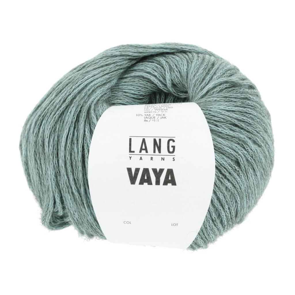 Lang Yarns Vaya, Farbe 73 Smaragd – Baumwolle, Merino und Yak bei Lieblingsgarn
