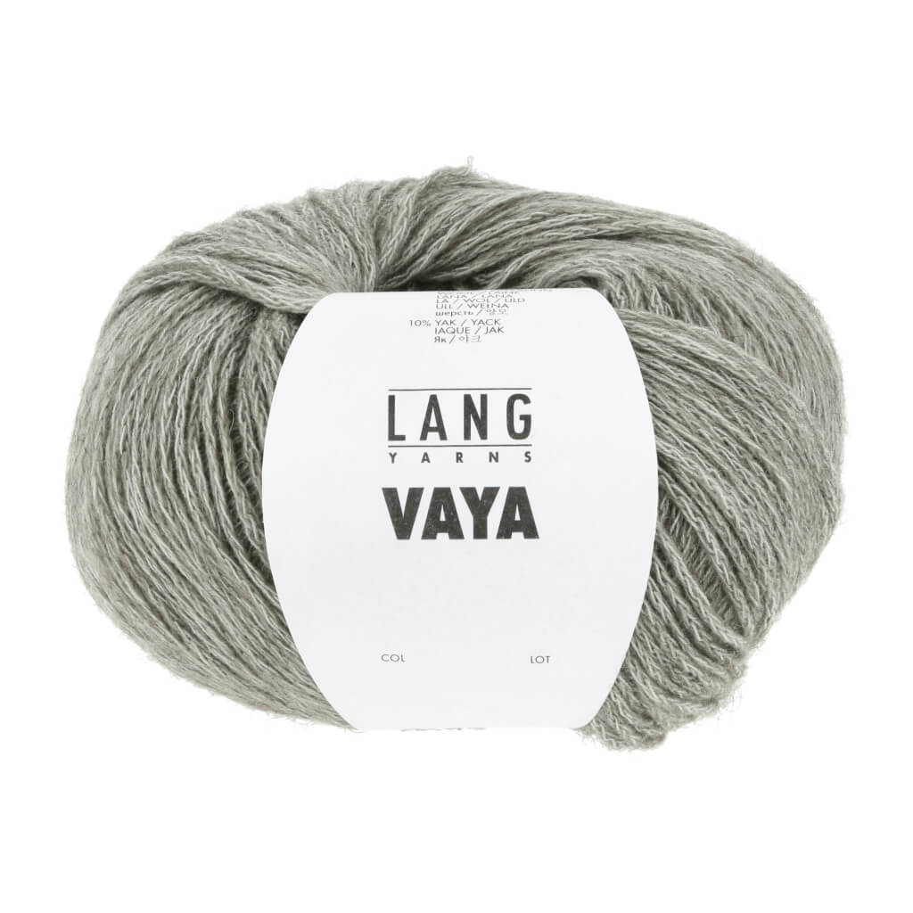 Lang Yarns Vaya, Farbe 93 Efeu – Baumwolle, Merino und Yak bei Lieblingsgarn
