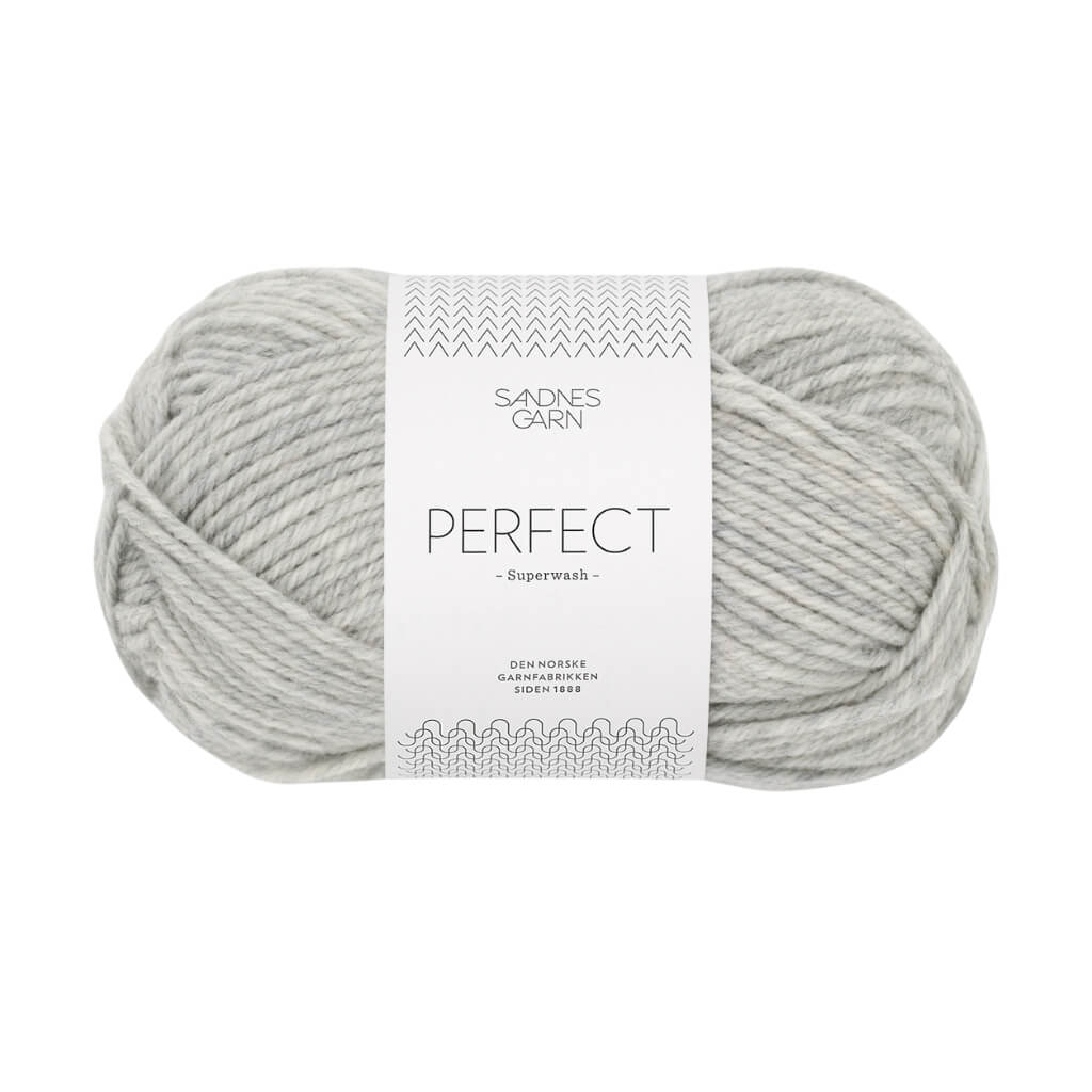 Sandnes Garn Perfect 50g, Farbe 1032 lys gramelert – Schurwolle und Synthetik bei Lieblingsgarn