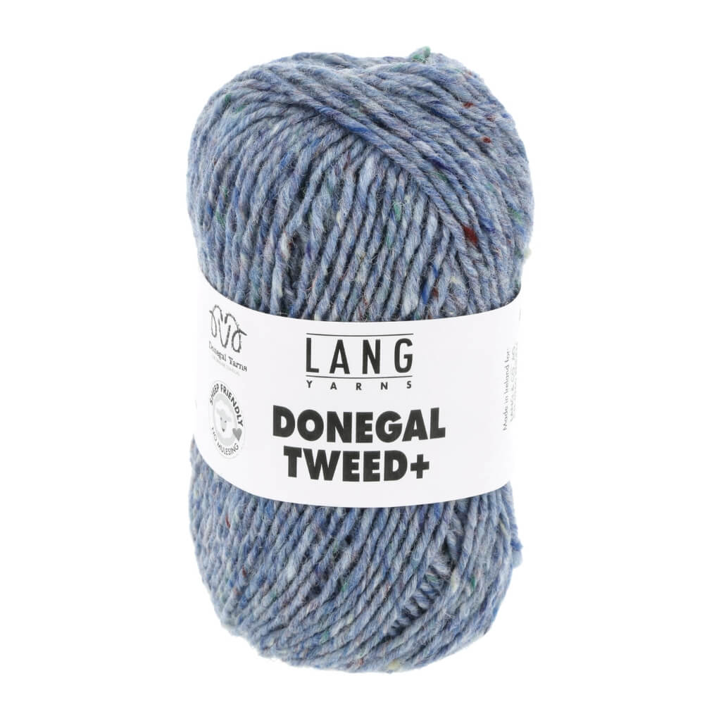 Lang Yarns 020 - hellblau Lang Yarns Donegal Tweed+ Lieblingsgarn
