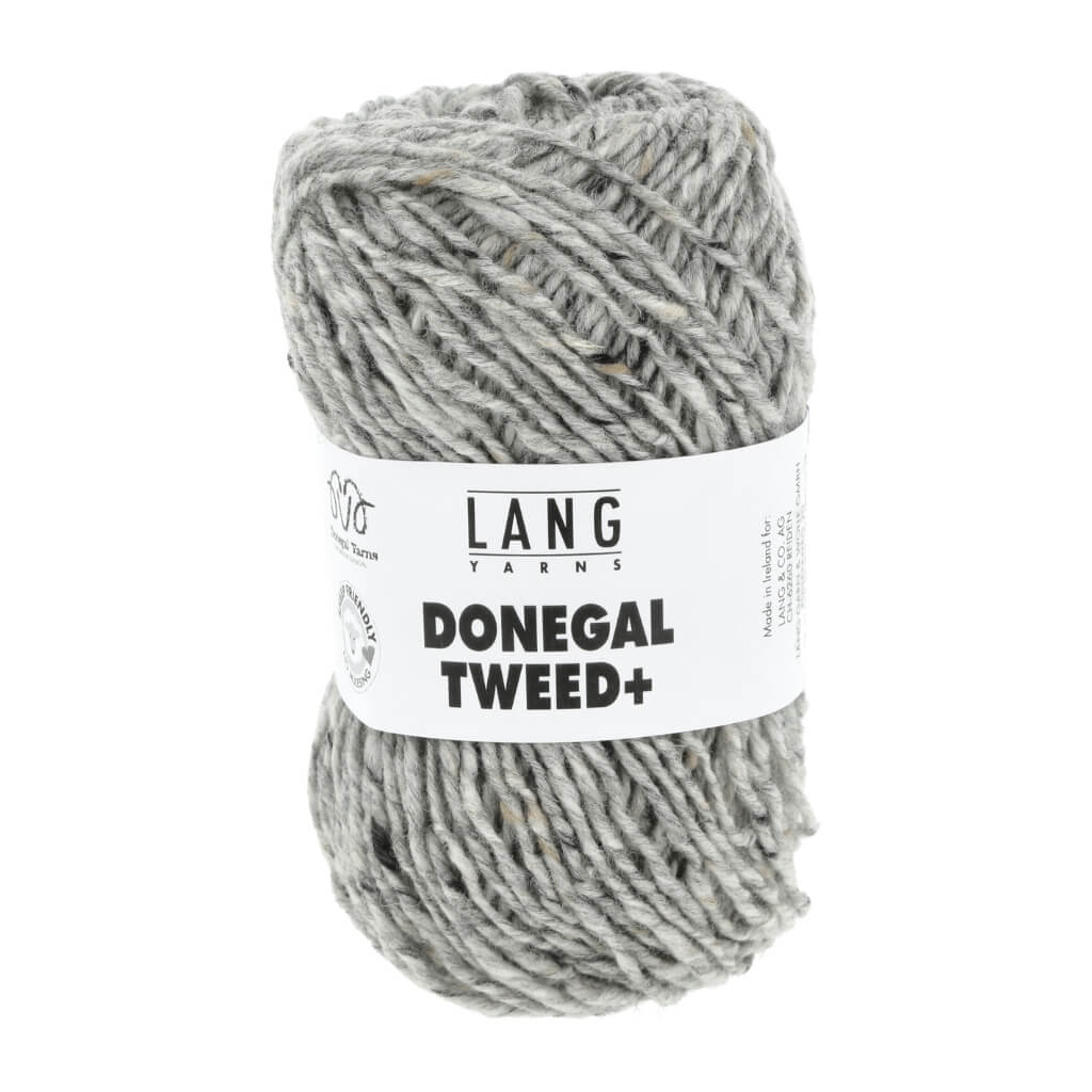 Lang Yarns 023 - hellgrau Lang Yarns Donegal Tweed+ Lieblingsgarn