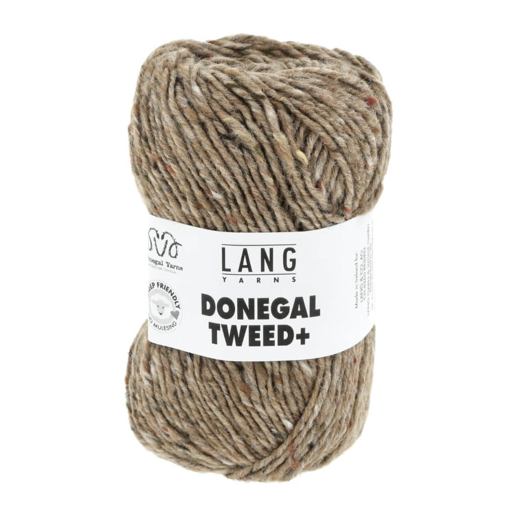 Lang Yarns 039 - camel Lang Yarns Donegal Tweed+ Lieblingsgarn