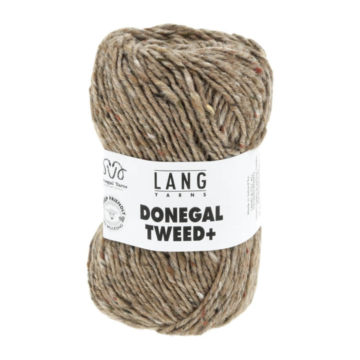 Lang Yarns 039 - camel Lang Yarns Donegal Tweed+ Lieblingsgarn
