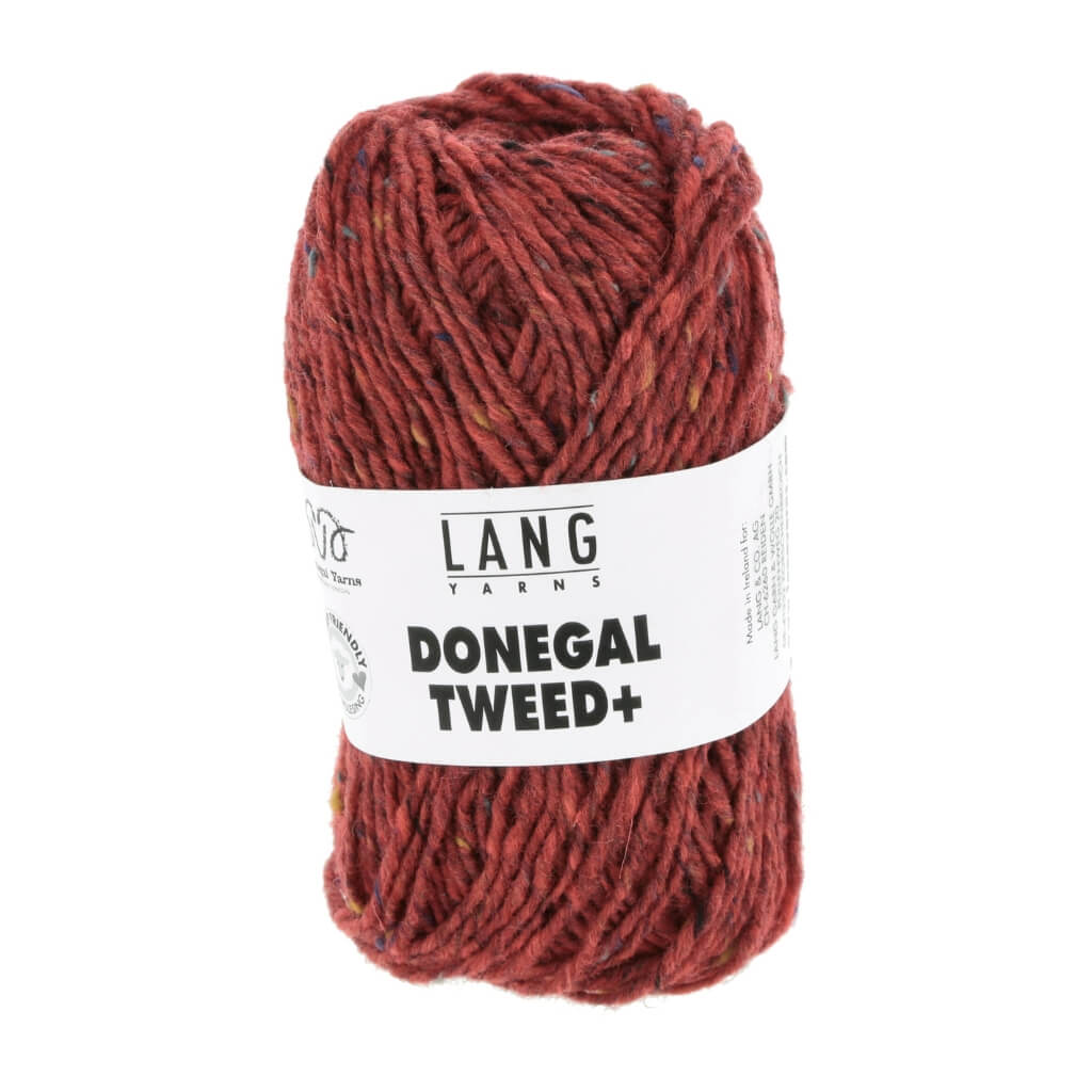 Lang Yarns 060 - rot Lang Yarns Donegal Tweed+ Lieblingsgarn