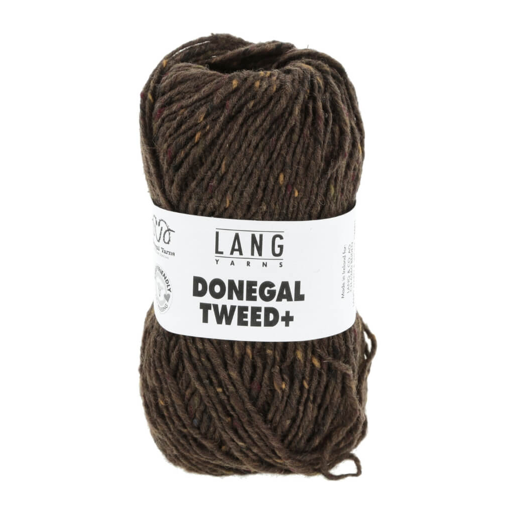 Lang Yarns 068 - braun Lang Yarns Donegal Tweed+ Lieblingsgarn