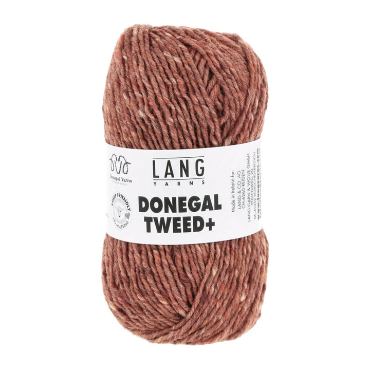 Lang Yarns 087 - Rost Lang Yarns Donegal Tweed+ Lieblingsgarn