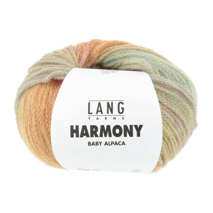 Lang Yarns Harmony, Farbe 001 gelb/rosa – Alpaka und Synthetik bei Lieblingsgarn