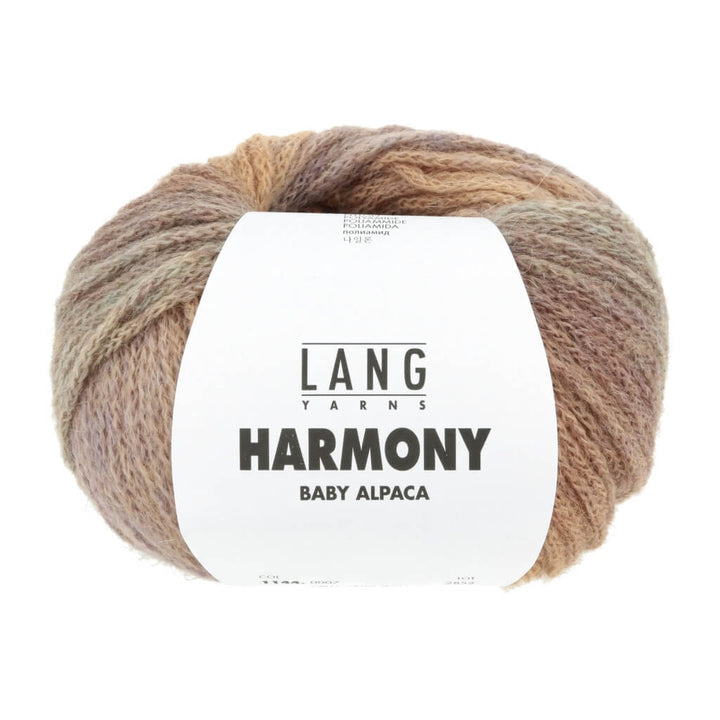 Lang Yarns Harmony, Farbe 007 gelb/orange – Alpaka und Synthetik bei Lieblingsgarn