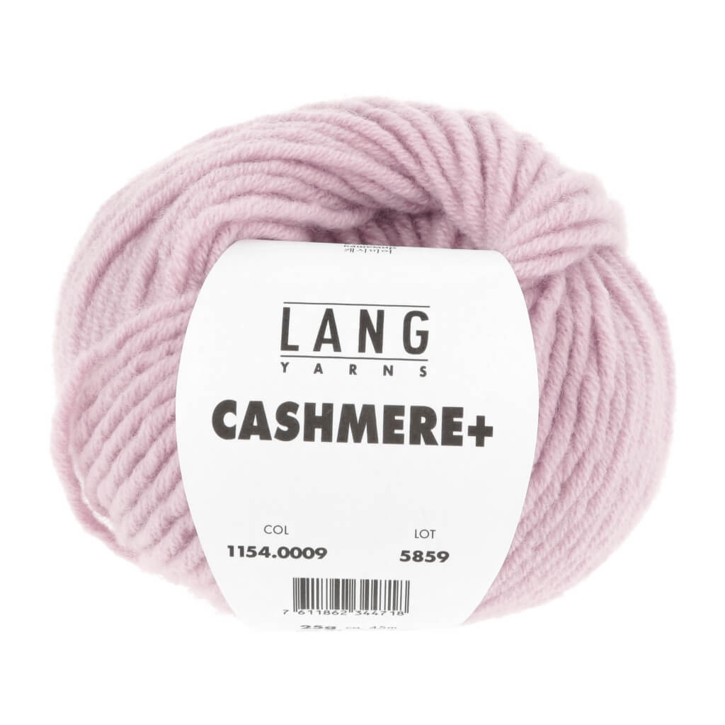 Lang Yarns Cashmere+, Farbe 009 rosa – Kaschmir bei Lieblingsgarn