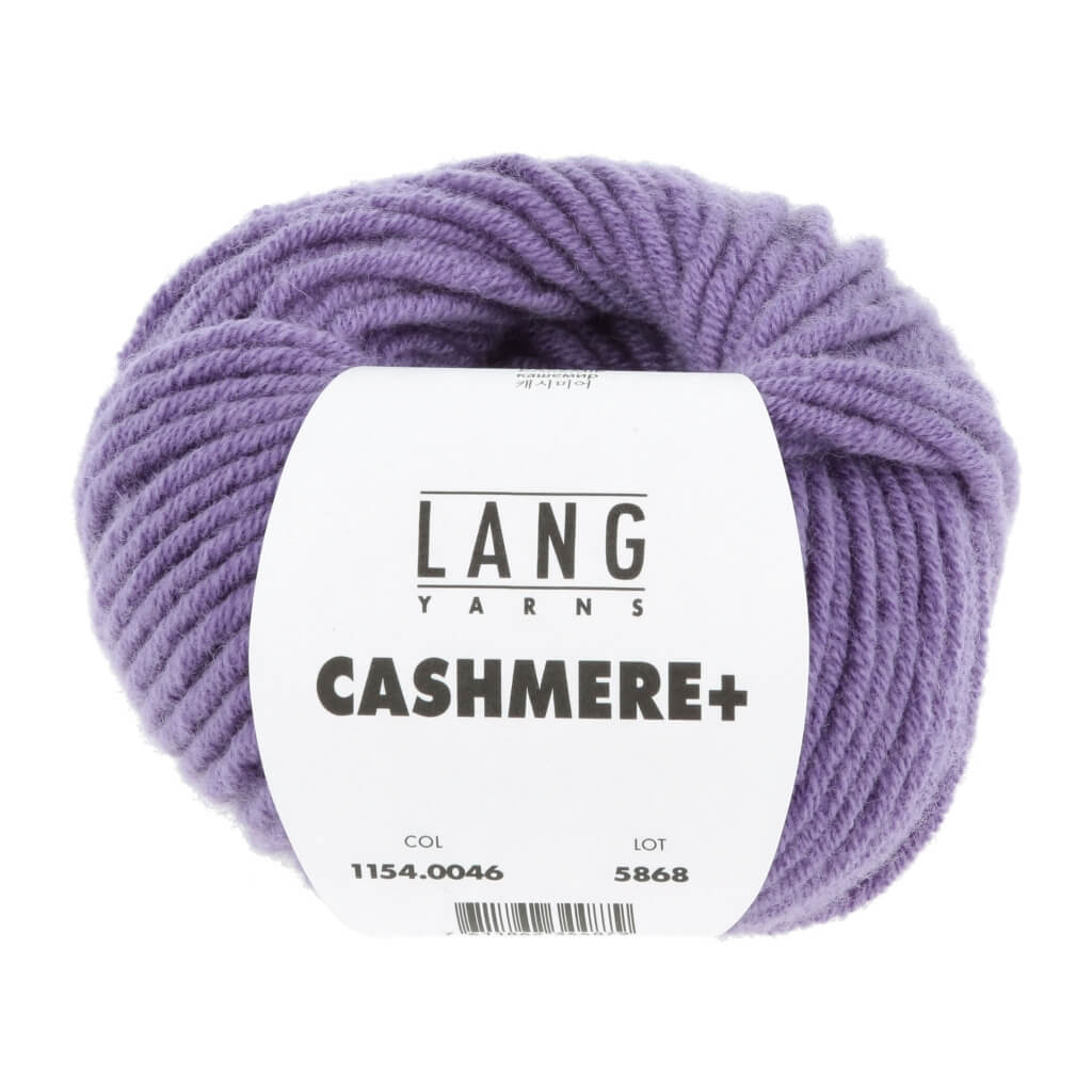 Lang Yarns Cashmere+, Farbe 046 flieder – Kaschmir bei Lieblingsgarn