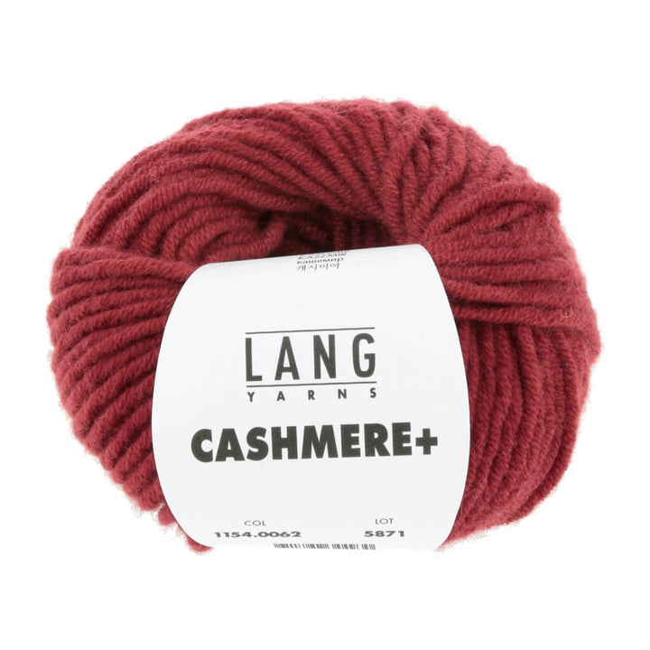 Lang Yarns Cashmere+, Farbe 062 burgundy – Kaschmir bei Lieblingsgarn