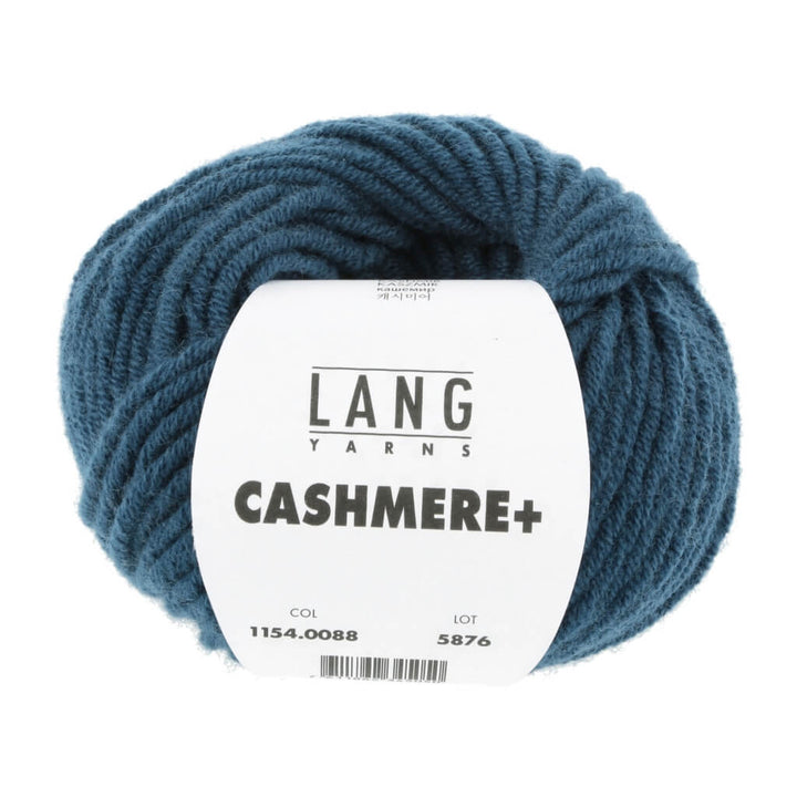 Lang Yarns Cashmere+, Farbe 088 petrol – Kaschmir bei Lieblingsgarn