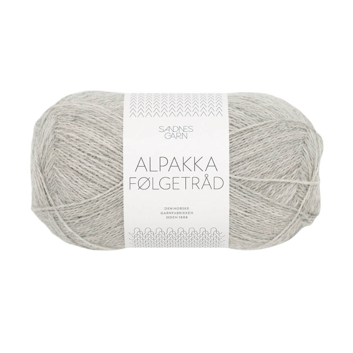 Sandnes Garn Alpakka Følgetråd, Farbe 1032 Lys Gråmelert – Alpaka bei Lieblingsgarn